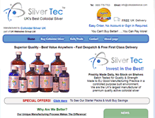 Tablet Screenshot of colloidalsilveruk.com